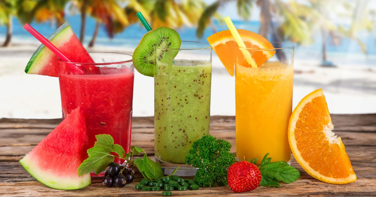 tropical juice positioning