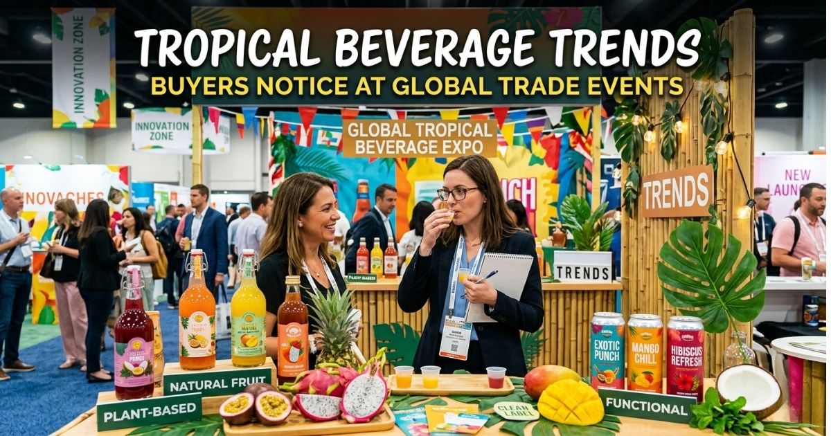 tropical beverage trends