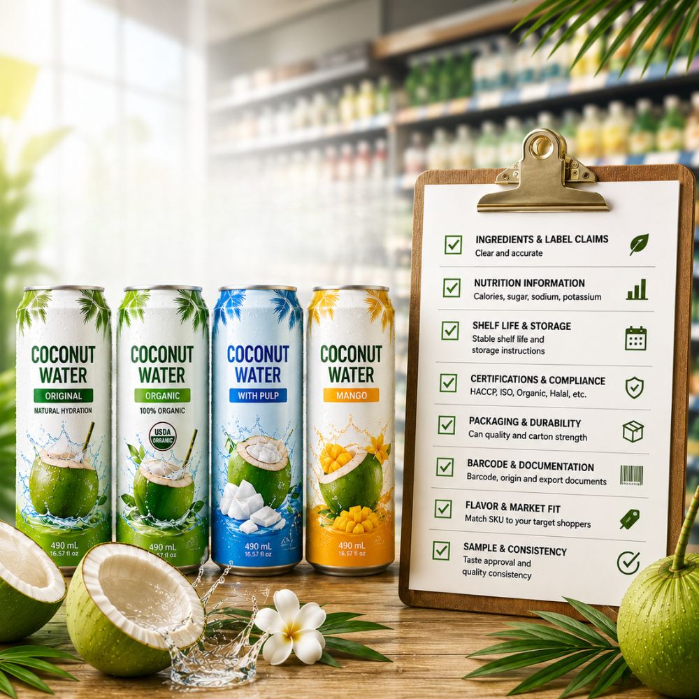 Check Before Listing Coconut Water