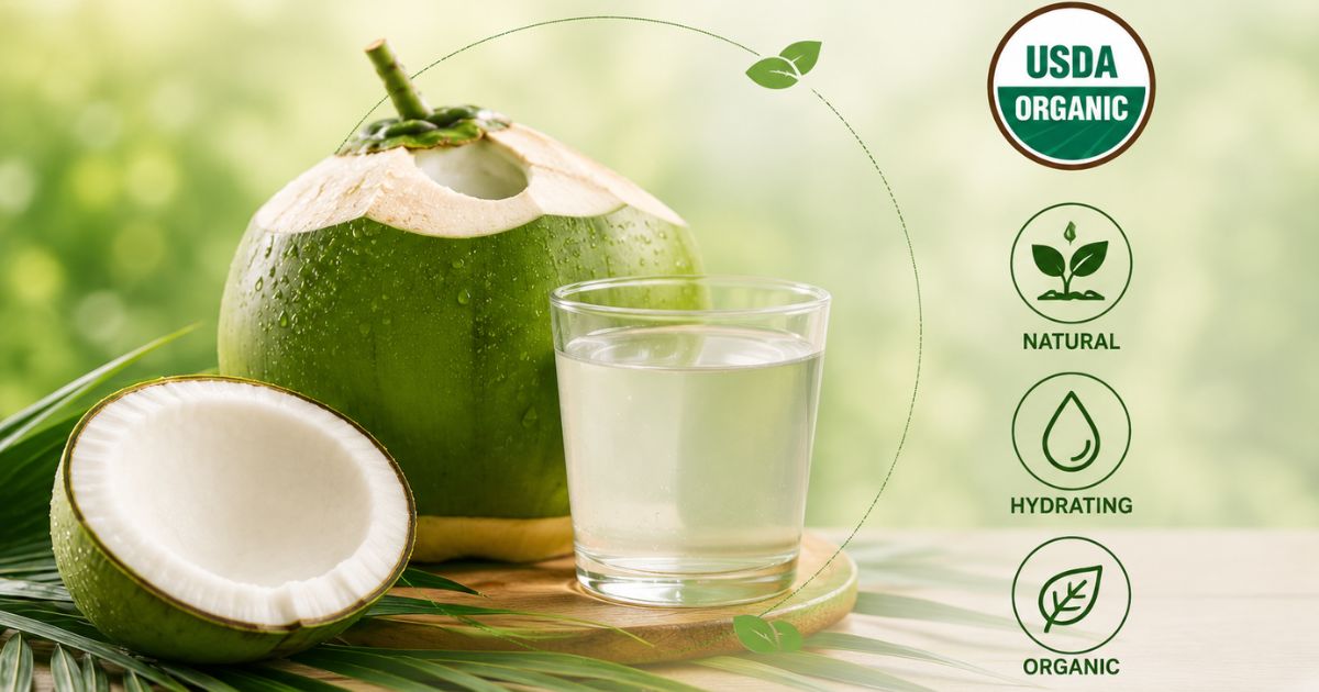 What is Organic Coconut Water?