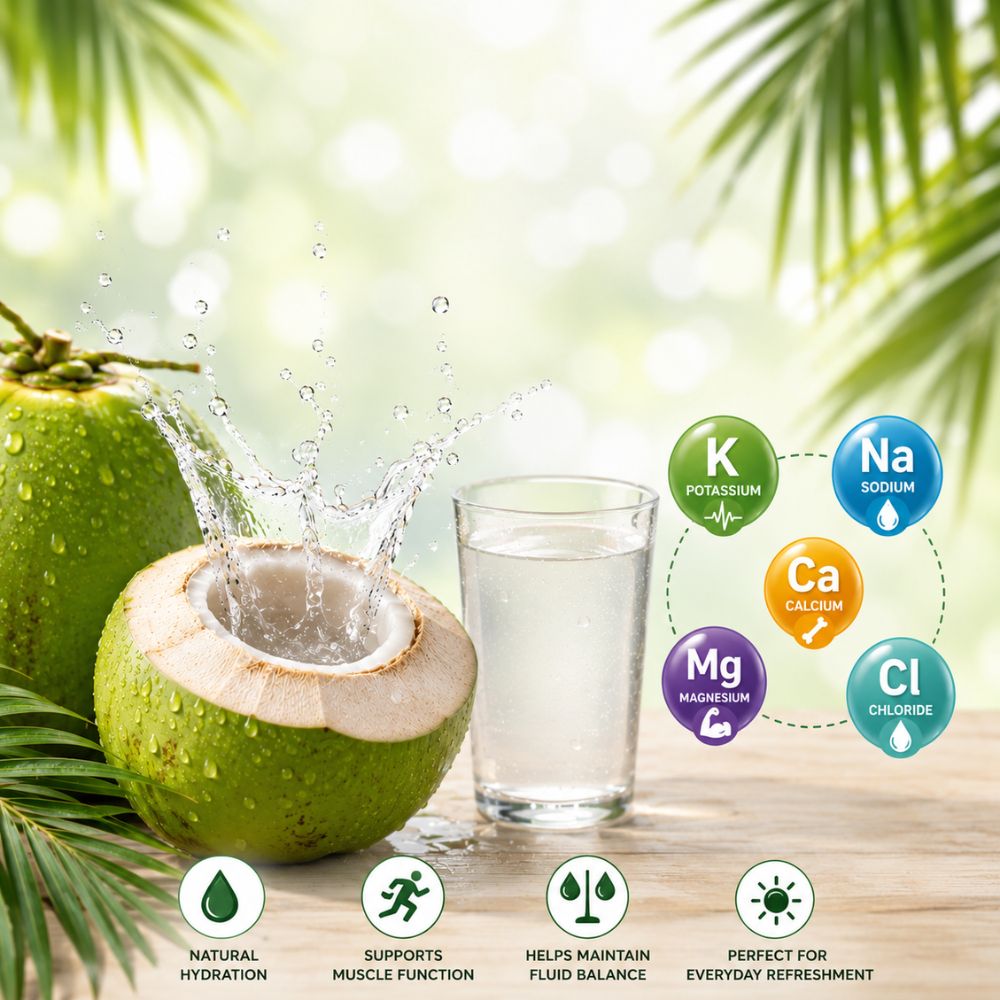 Naturally Contain Electrolytes