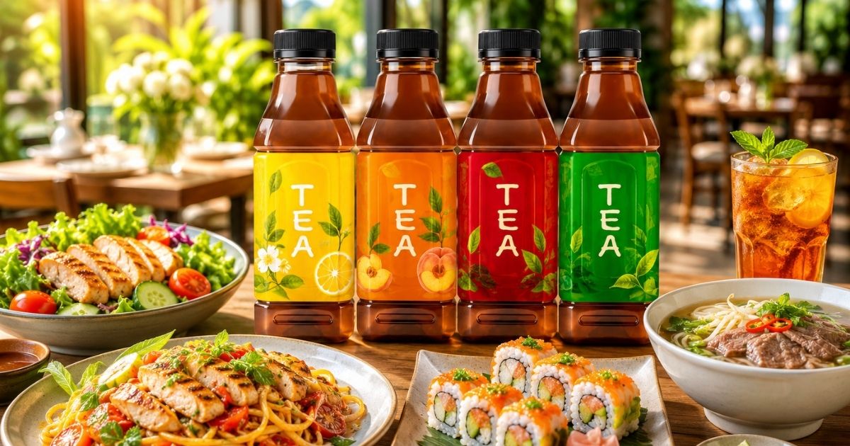 Pairing RTD Tea with Food: Opportunities for HoReCa Buyers