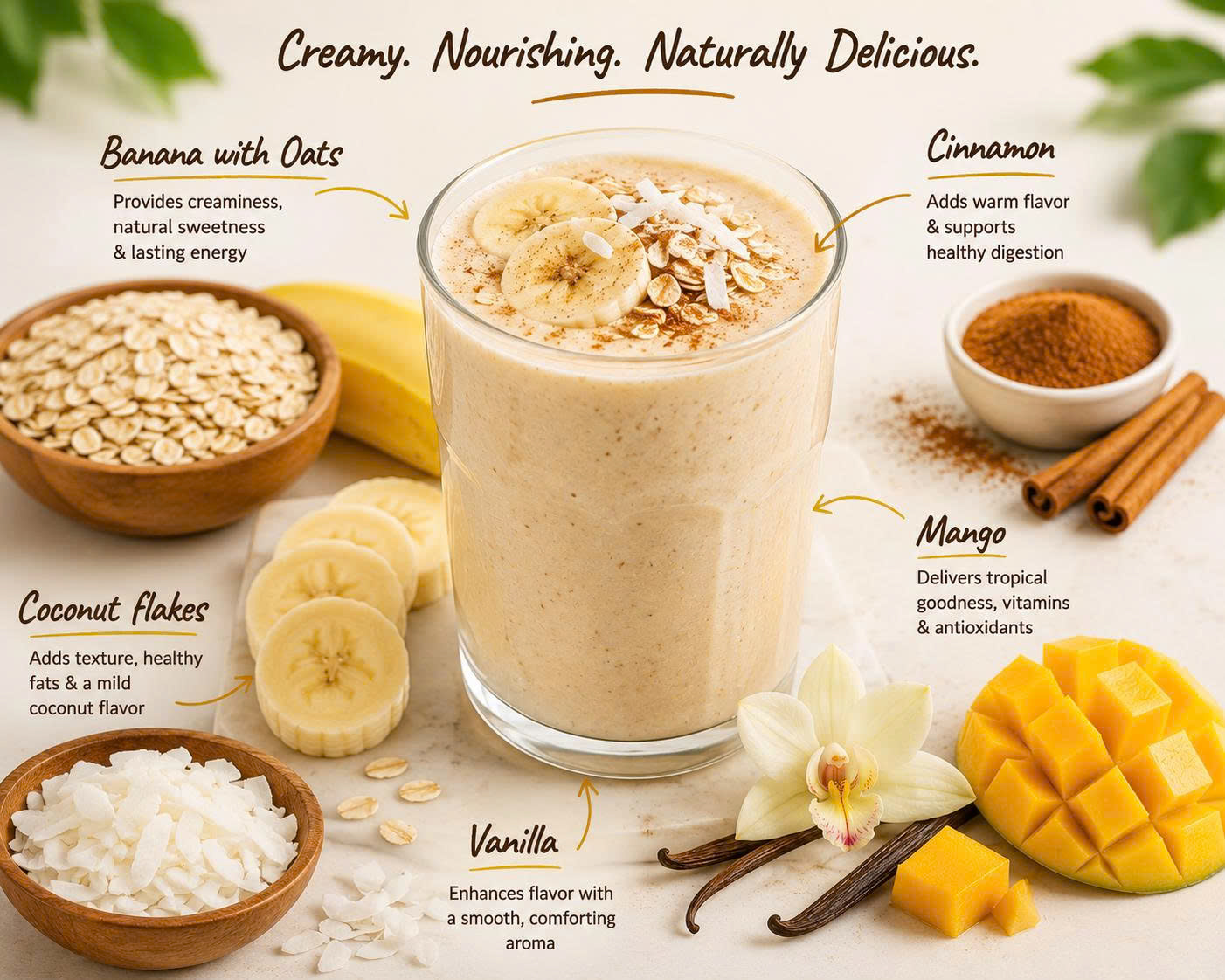 Breakfast Smoothie with Banana