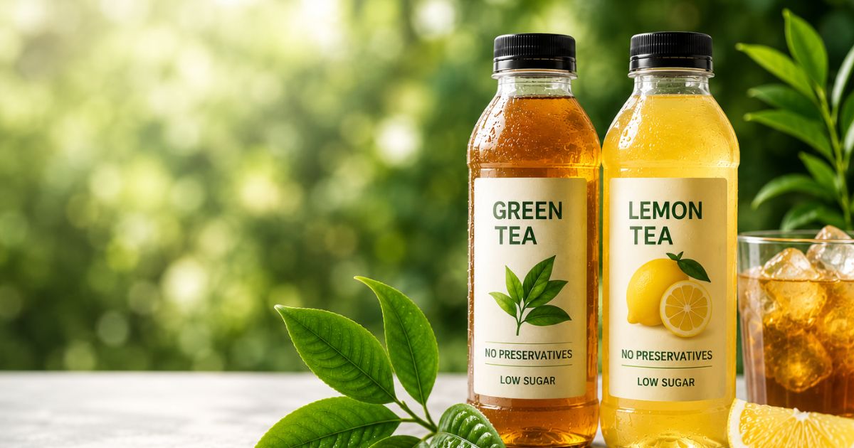 RTD tea is a packaged tea beverage