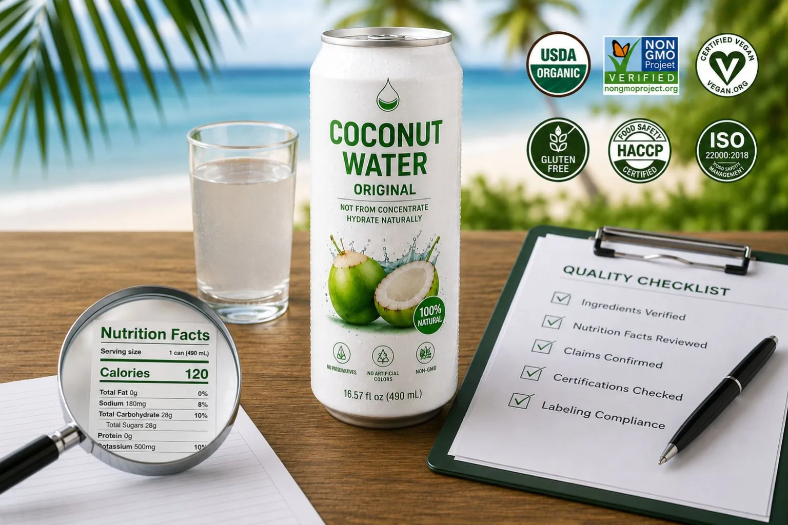 coconut water