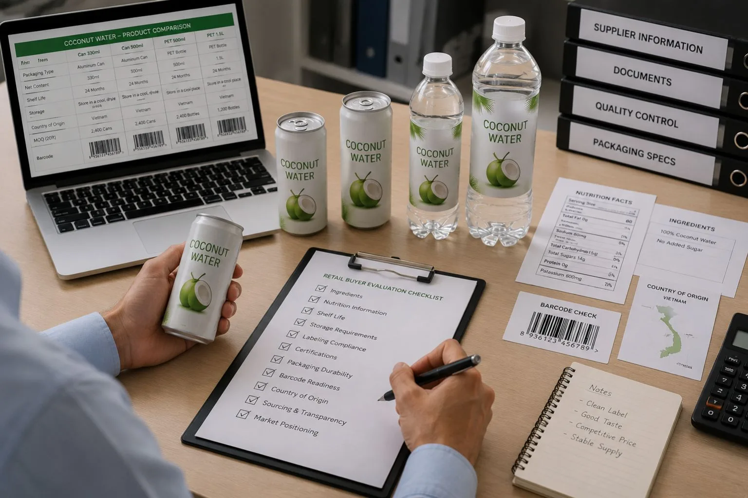 coconut water for retail