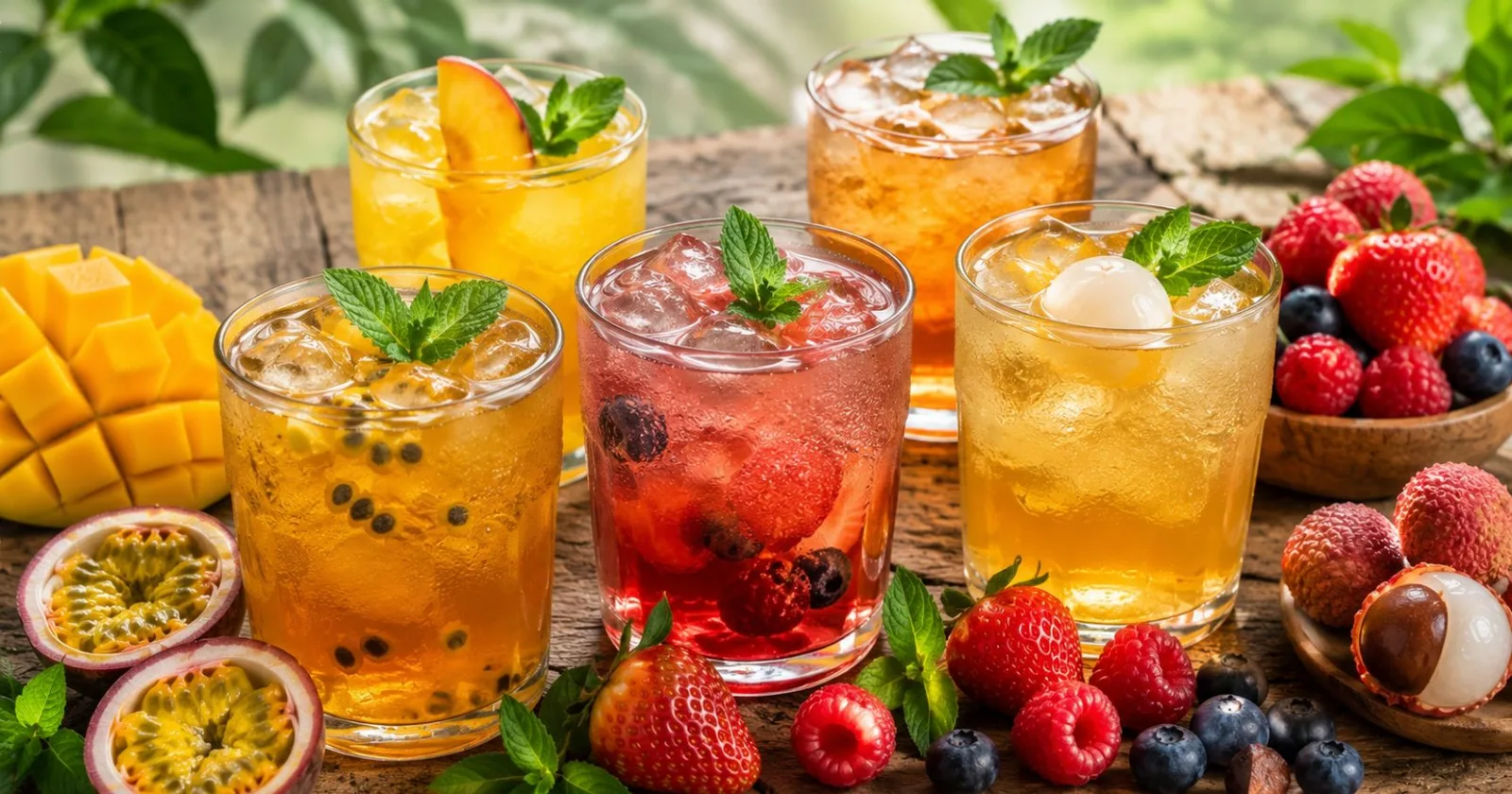 RTD tea flavours