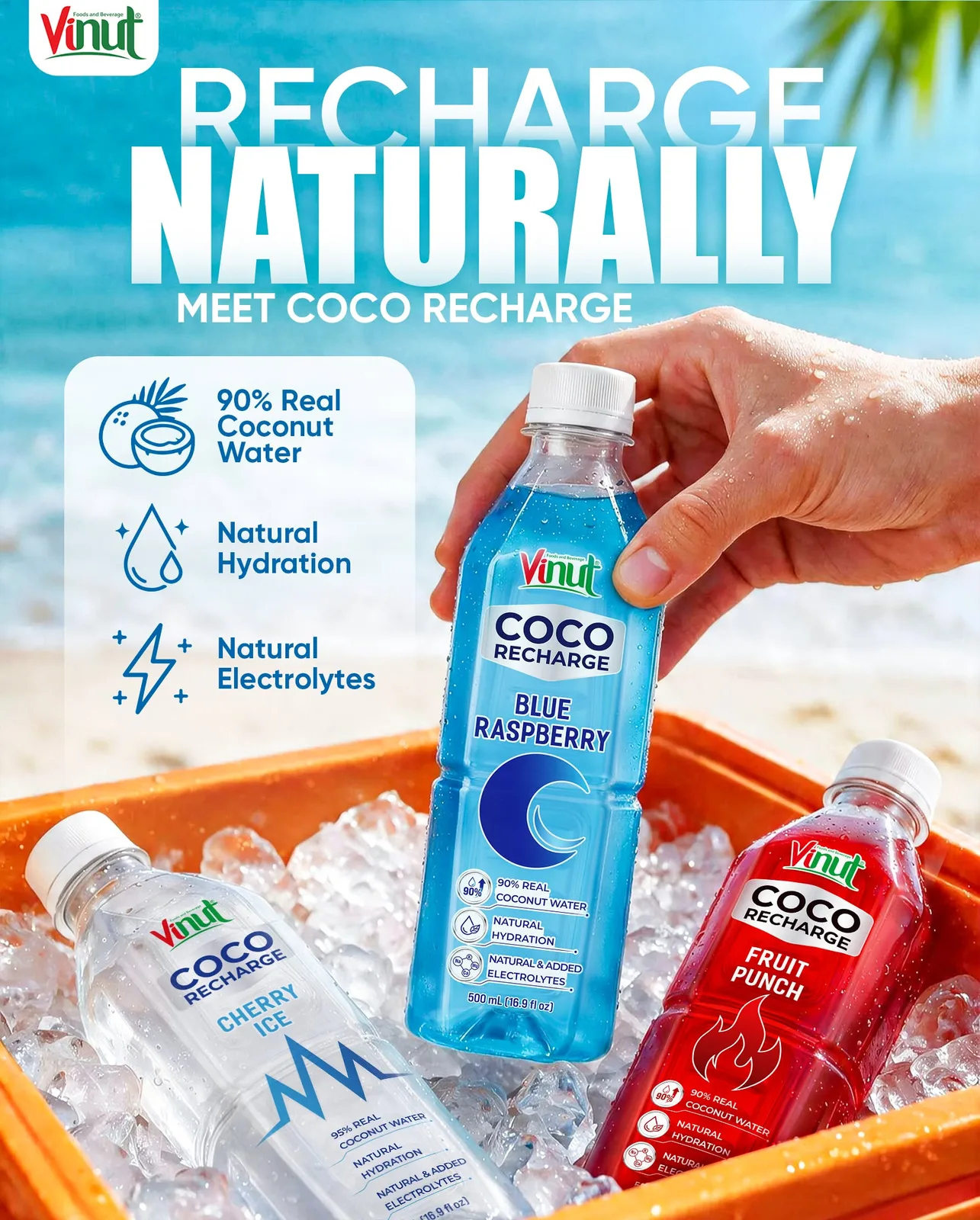 Coco Recharge Blue Raspberry VINUT at Sial Paris 2026