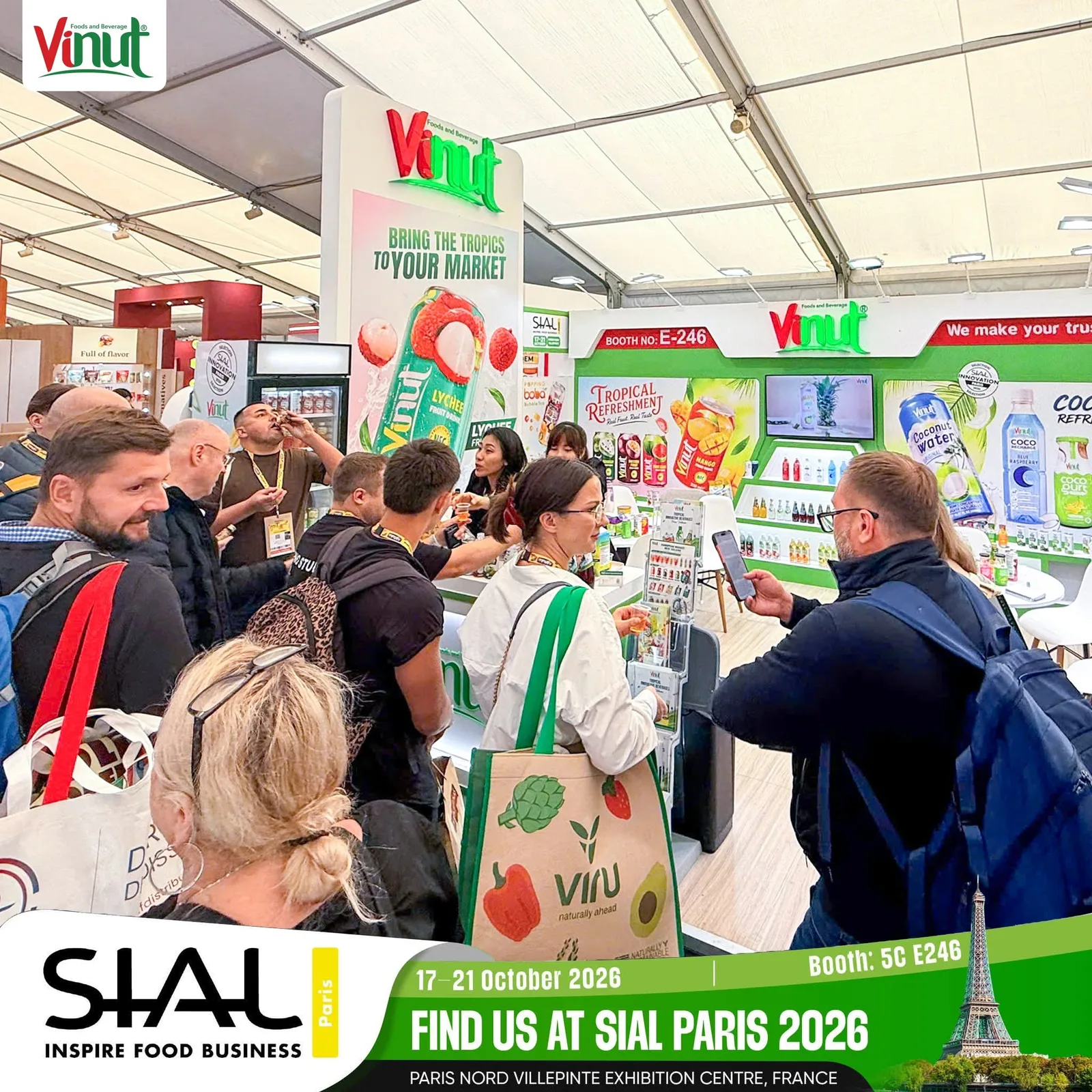 Inside the VINUT Booth: A Look at the Exhibition