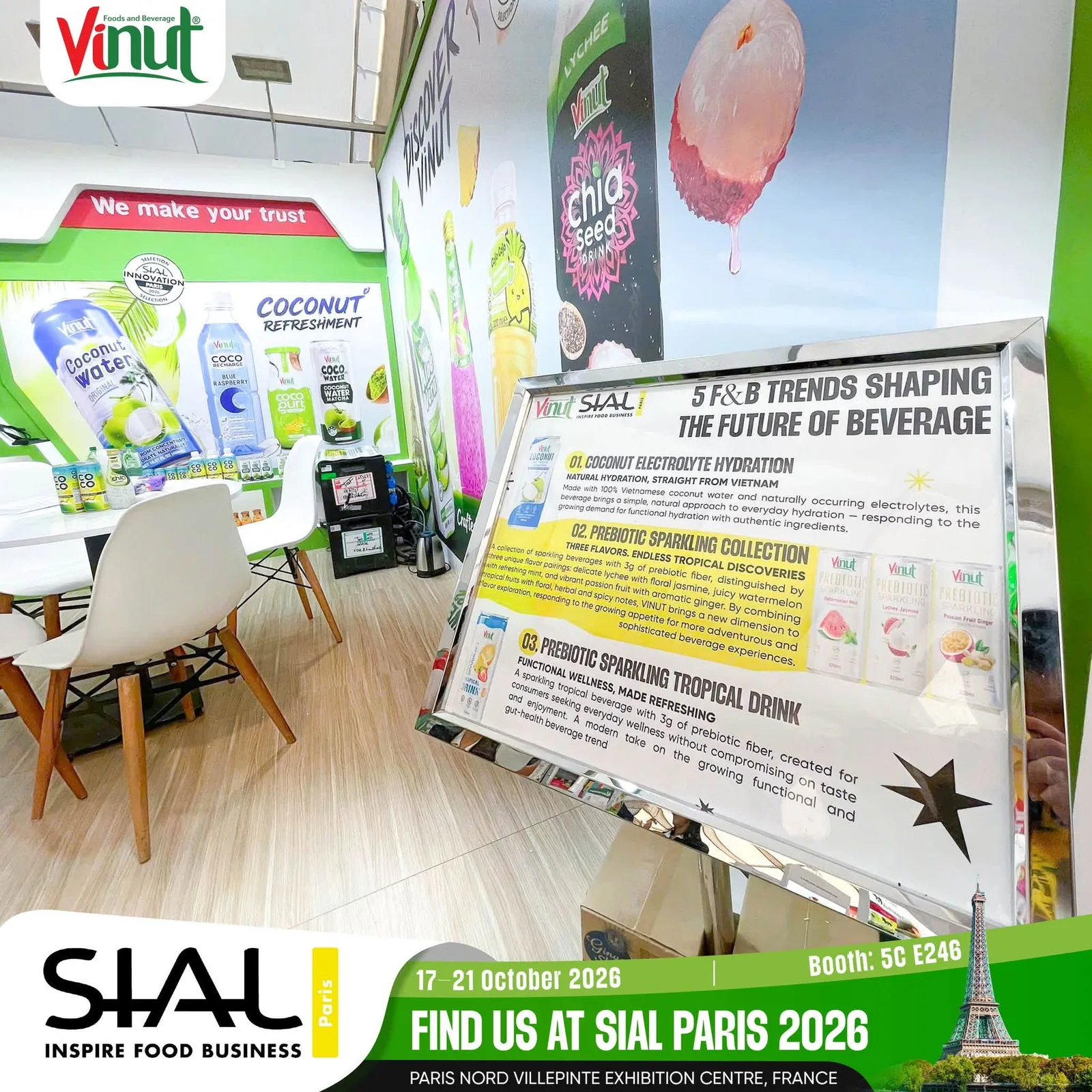 VINUT Selected for SIAL Innovation 2026