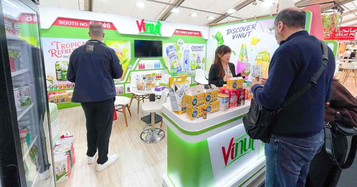 VINUT Cojo Cojo Orange Fruit Juice With Jelly And Original Aloe Vera Drink Featured In VINUT SIAL Paris 2026 Recap