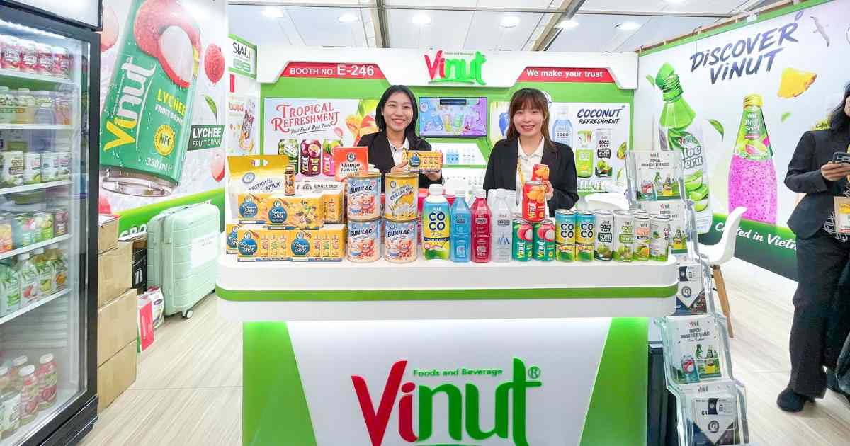 VINUT SIAL Paris 2026 Sparkling Protein Drink Selected For SIAL Innovation 2026 Exhibition At Paris Nord Villepinte